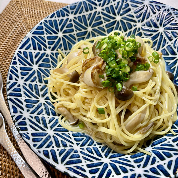 【レシピ】帆立としめじのクリームパスタ